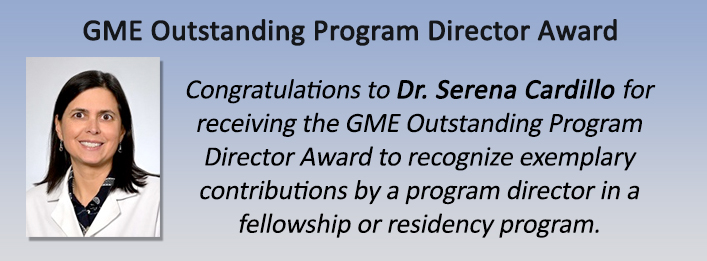 GME Outstanding Program Director Award 2023